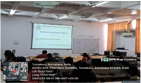 Guest Lecturing By Mr. Mr.Johnson Tellis, CEO, Sahyadri college of Engineering and Management  Co-founder and CEO of InUnity,  on Social innovative projects formulation and documentation