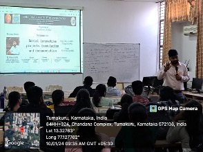 Guest Lecturing By Mr. Albin Jose, S/W Engineer, Levich Solutions, Bangalore , on Data Structures: An Industry Perspective