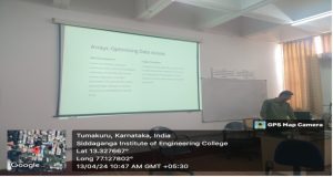 Guest Lecturing By Mr. Albin Jose, S/W Engineer, Levich Solutions, Bangalore , on Data Structures: An Industry Perspective