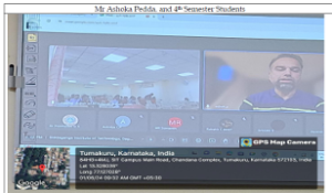 Online webinar by Mr. Ashok Pedda, Director - Digital Solutions Incture Technologies Pvt Ltd , Cannada